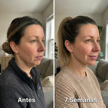 Envoltura facial de colágeno para esculpir el rostro