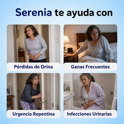 Serenia - Reduce Pérdidas, Urgencia y Levantadas Nocturnas