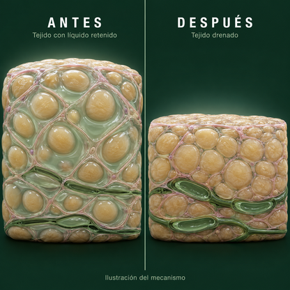 Alévia® — Drenaje Linfático 8 en 1 | Hinchazón y retención de líquidos