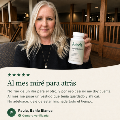 Alévia® — Drenaje Linfático 8 en 1 | Hinchazón y retención de líquidos