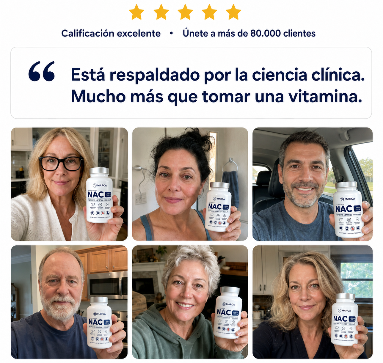 NAC liposomal: apoyo para la desintoxicación hepática y celular.