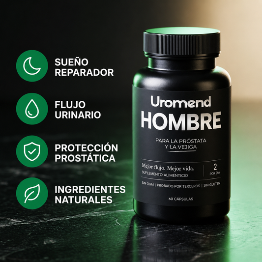 Uromend™ — Soporte Natural para la Próstata | Menos Urgencias, Más Descanso