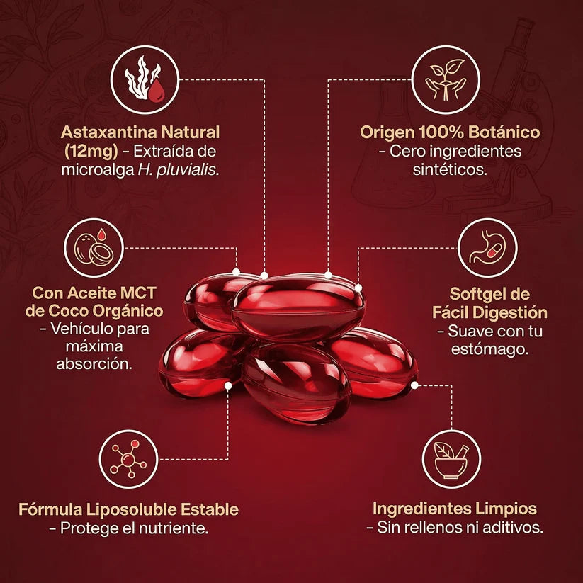 Astaxantina Natural 12mg — Si el Médico Te Dijo "Hay que Monitorear Tus Riñones", Esto Es Lo Que Puedes Hacer Tú Ahora.